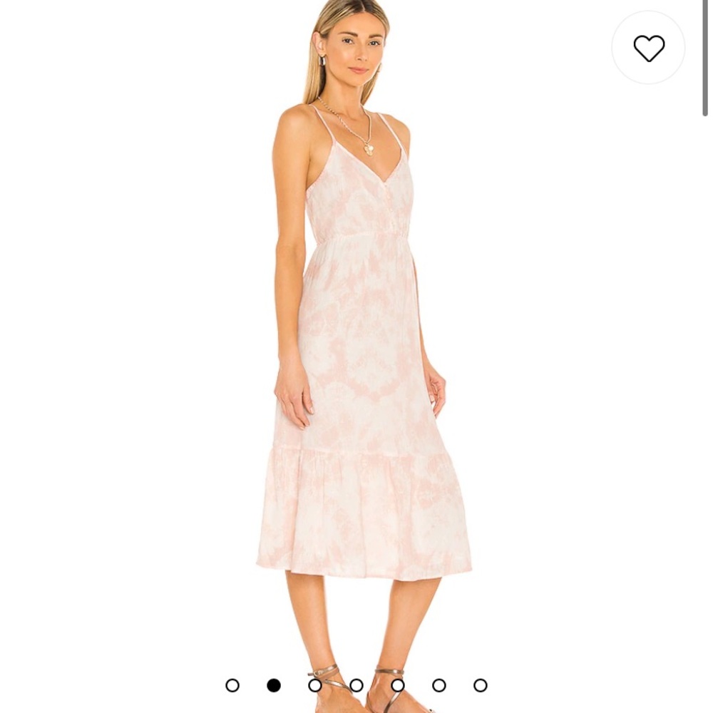Rails Delilah Dress in Pink Tie Dye. Size S NWT